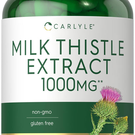 Carlyle Milk Thistle | 300 Capsules | Non-GMO, Gluten Free Extract