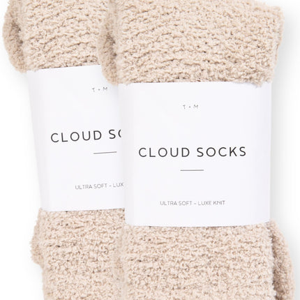 Unboxme Gifts Sweet Dreams Nylon Cloud Socks - Ultra Soft Warm Cozy Sleep & Lounge Socks for Women & Men - Plush Cold Weather Comfort Socks (Nylon Grey)