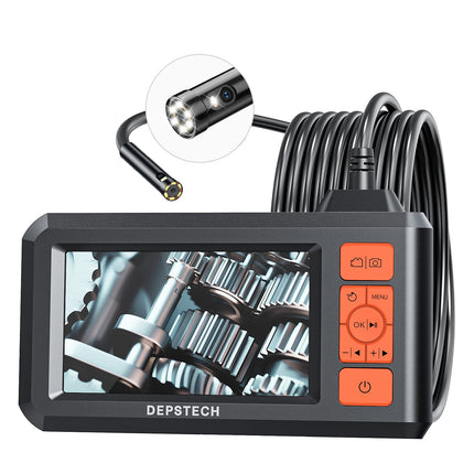 DEPSTECH Endoscope Camera with Light, Dual Lens Inspection Borescope 16.5FT