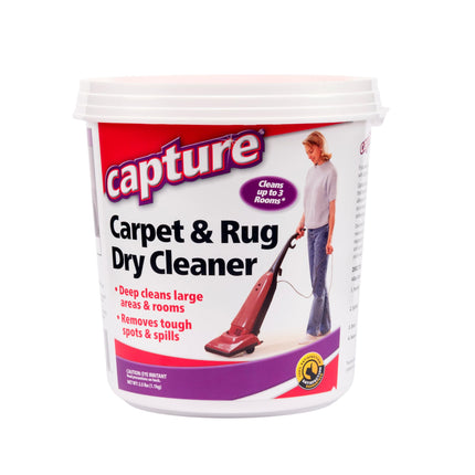 Capture Carpet & Rug Dry Cleaner: Carpet Deodorizer & Freshener Powder - Pet Odor Eliminator - Spot & Stain Remover - Fresh Natural Scent - Carpet Cleaner Powder - Dry Rug Powder Cleaner (2.5 lb)