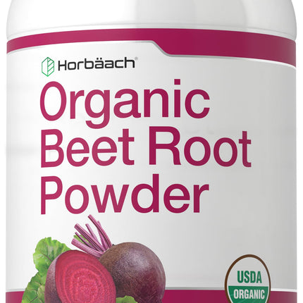 Horbäach Organic Beet Root Powder | 3lb Bulk Supplement | Raw Superfood | Vegan, Non-GMO, and Gluten Free Formula