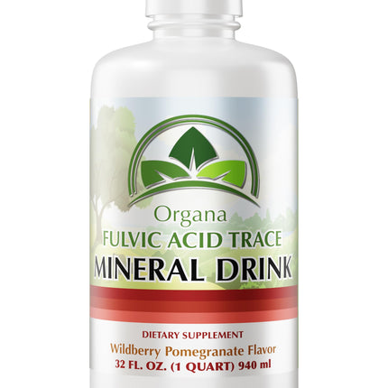 Organa Trace Minerals - Liquid Colloidal Minerals Supplements - Plant Derived for Maximum Absorption - Colloidal Minerals Liquid for Wellness - 32 Ounces