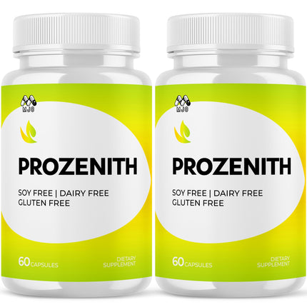 (2 Pack) Prozenith Capsules, Official Prozenith Supplement with All Natural Ingredients, Pro Zenith Advanced Formula Wellness Support Pills Maximum Strength Vitamin for Men and Women (120 Capsules)