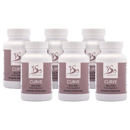 IsoSensuals Curve | Butt Enhancement Pills (6 Bottles)