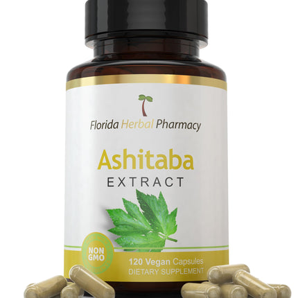 Florida Herbal Pharmacy, Japanese Ashitaba Leaf Extract Capsules 10:1 (120 Capsules) Two Months Supply