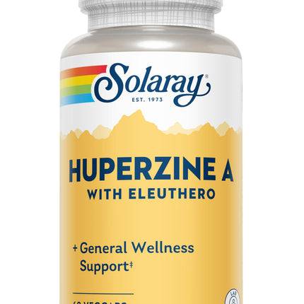 SOLARAY Huperzine A Capsules, 50mcg | 60 Count