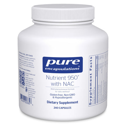 Pure Encapsulations Nutrient 950 with NAC | Helps Provide Additional Immune Support* | 240 Capsules