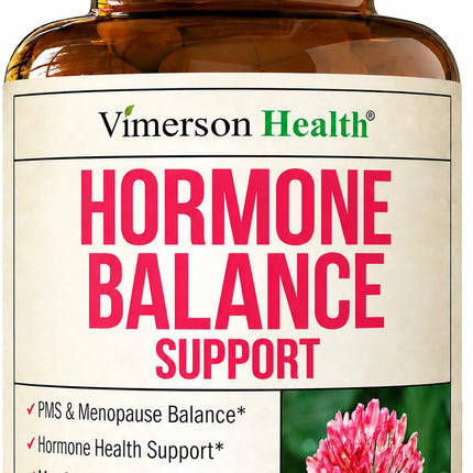 Hormone Harmony for Women with Black Cohosh, Dong Quai & Red Clover – Natural Hormone Balance for Women of All Ages – Supports PMS, Menopause & Mood – Women’s Hormone Balance Supplement – 60 Capsules