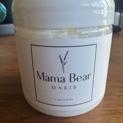 Mama Bear Oasis Lotion - Magnesium Cream - Extra Strength Lavender Magnesium Lotion for Foot, Hands, Legs, Toes Includes Arnica, Vitamin B6, Aloe Vera, MSM (Pack of 1)