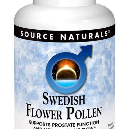 Source Naturals Swedish Flower Pollen Supports Prostate Function and Healthy Urine Flow* - 90 Tablets
