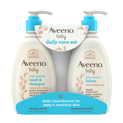 Aveeno Baby Daily Care Gift Set, 2 Items