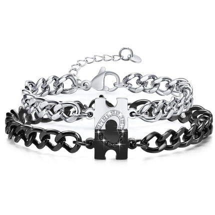 MEALGUET Couples Matching Bracelets for Men Women