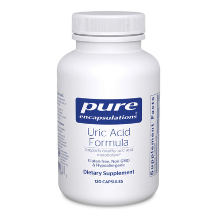Pure Encapsulations - Uric Acid Formula - Hypoallergenic Supplement with Vitamins and Herbal Extracts to Support Healthy Uric Acid Metabolism* - 120 Capsules
