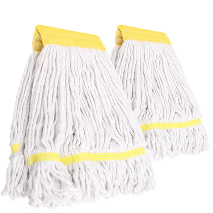 2 Pack Heavy Duty Mop Head Commercial Replacement,Industrial Heads Refill
