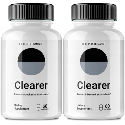 Clearer Vision Support Capsules, Clearer Pills Advanced Formula Eye Health Supplement - All Natural Health & Wellness Vitamin Supporting Vision & Eye Health, Crystal Clear Vision Reviews (2 Pack)