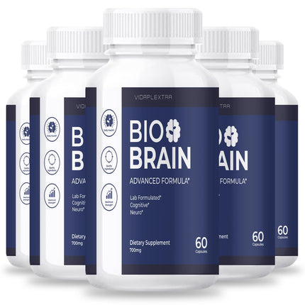 Bio Brain - BioBrain Advanced Capsules (5 Pack, 300 Capsules)