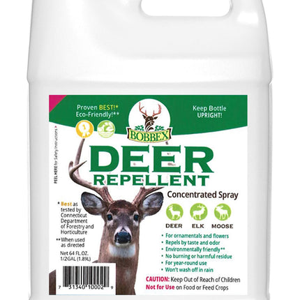 Concentrated Deer Repellent - Bobbex | Deer, Elk, and Moose Deterrent Concentrate (64 oz.) UB-U9NT-KE8U