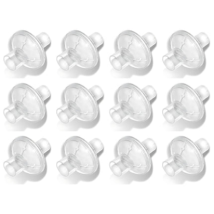 Nispira 12-Pack Universal CPAP Inline Viral Filter for ResMed, Dreamstation CPAP BiPAP Machines Standard Tubing Outlet 22 mm Machine Outlet 25mm