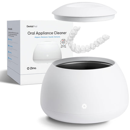 Zima Dental Pod: Ultrasonic Cleaner for Retainers & Aligners