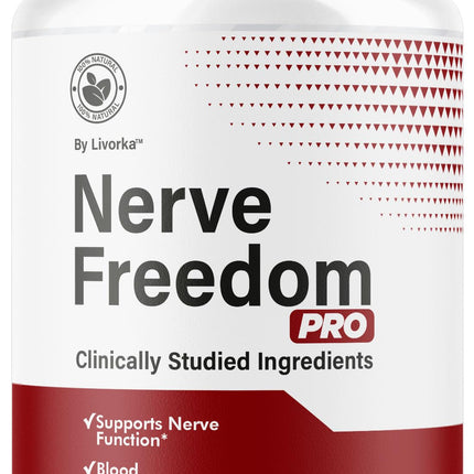 Nerve Freedom Pro - NerveFreedom Pro Capsules, Supplement Support, NerveFreedom Pills All Natural Ingredients, Health Support Advanced Formula, 60 Capsules for 1 Month