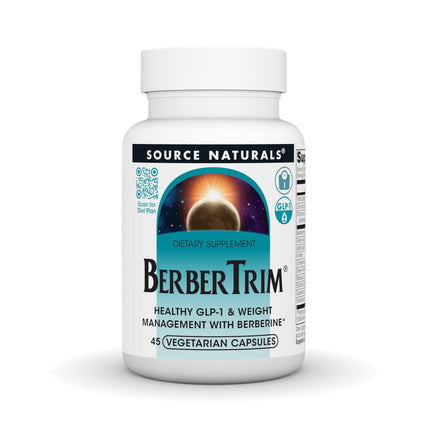 Source Naturals BerberTrim, Berberine Complex for Weight Management*, Vegetarian Capsules (45)