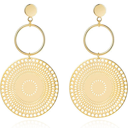 Alofisher Simple Gold Dangle Earrings Boho Drop Earrings for Women