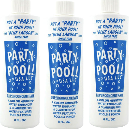 3 Pack - Party Pool Color Additive Blue Lagoon