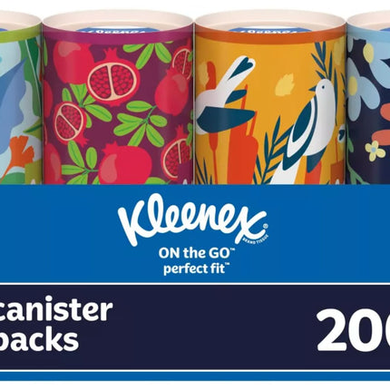 Kleenex Perfect Fit Facial Tissues, 50 ct, 4 Pack