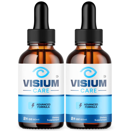 (2 Pack) Visium Care Drops , Official VisiumCare Drops with All Natural Ingredients , Overall Health and Wellness Vitamin Formula Maximum Strength Active Lifestyle Multivitamins Support (60 Servings)