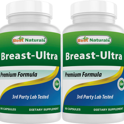 Best Naturals Breast-Ultra Breast Enlargement Pills 90 Capsules (90 Count (Pack of 2))