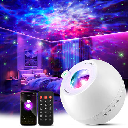 One Fire 360 Lights Galaxy Projector Star Projector Teen Girl Gifts Trendy Stuff Birthday Gifts Teen Boys Gift Ideas Women Gifts Lava Lamp 15 White Noise+ Bluetooth Room Decor Led Lights for Bedroom