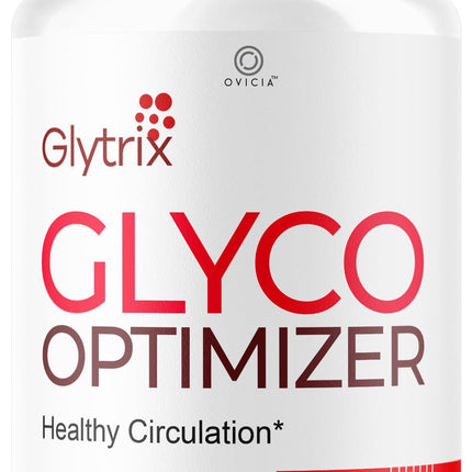 Glytrix Capsules - Official Glytrix Pills Advanced Premium Formula Support Maximum Strenght, All Natural Ingredients Vitamins for Overall Health & Wellness Reviews, 60 Capsules for 1 Month