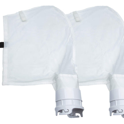 ATIE Pool Cleaner Fine Mesh Bag with Hook and Loop Fastener Enclosure Compatible with Pentair Kreepy Krauly Legend, Platinum Pool Cleaner Debris Bag 360002 and EU16 Bag (2 Pack)