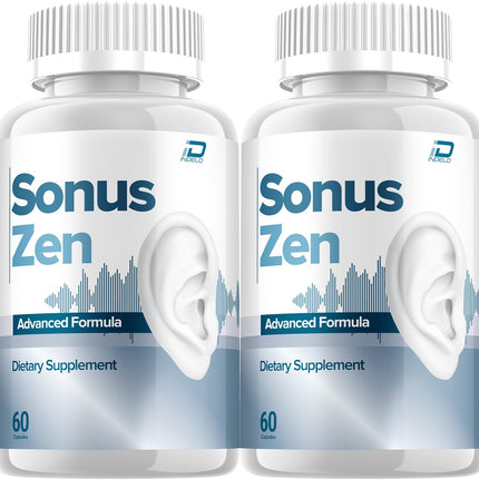 Sonus Zen Ear Support – SonusZen Natural Blend Supplement Advanced Formula Support Reviews (2 Pack - 120 Capsules)