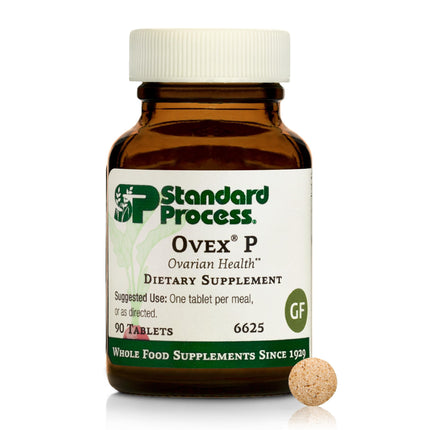 Standard Process Inc. Ovex P - Whole Food-Based Supplement to Support Your Health - with Porcine Ovary Cytosol Extract - 90 Tablets