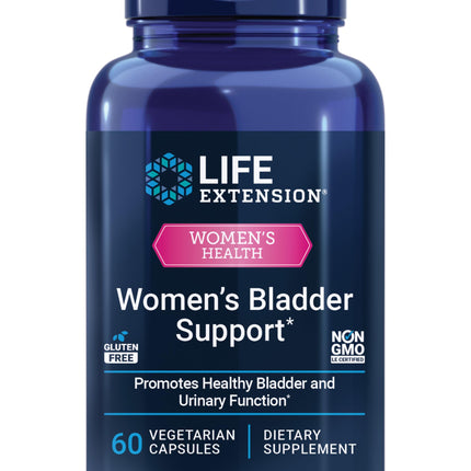 Life Extension Women's Bladder Support – for Bladder Health and Normal Urinary Frequency – Horsetail, Lindera and Three-Leaf Caper Extracts – Non-GMO – Gluten Free — 60 Vegetarian Capsules