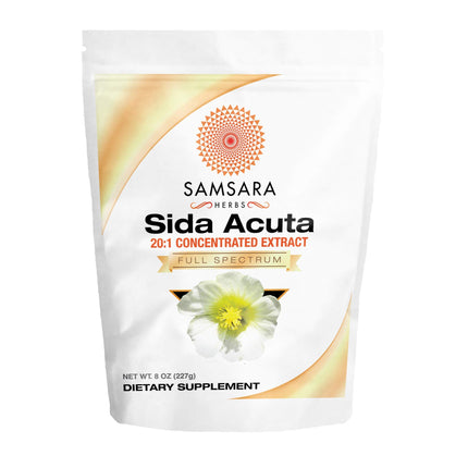Samsara Herbs SIDA Acuta Extract (8oz/227g) 20:1 Concentrated Extract Powder