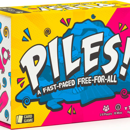Piles – Card Games – for Kids 8 and Up – Family Game Night