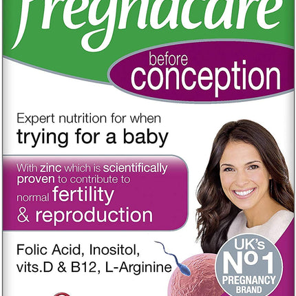 Vitabiotics Pregnacare Before Conception tryling for a baby 30 Tablets