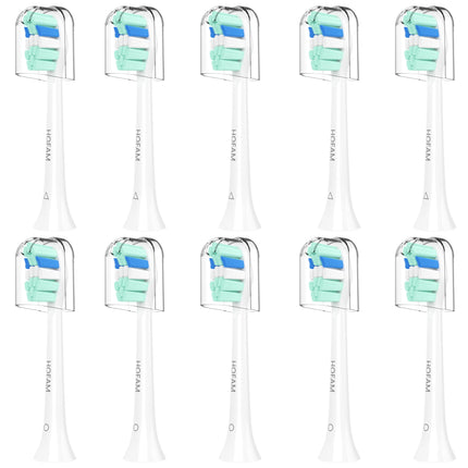 HOFAM Replacement Toothbrush Heads for Philips Sonicare Replacement Heads,Electric Replacement Brush Head Compatible with Phillips Sonicare Electric Toothbrush,for Philips Sonic Care Brush,10 Pcs