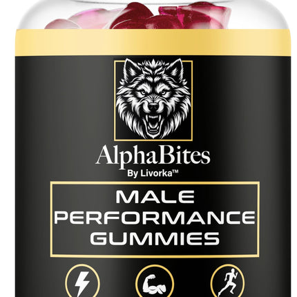 Alpha Bites - Original Formula 7 in 1 Alpha Bites Gummies, AlphaBites for Men, Official Advanced Premium Performance and Energy, Alpha Bite Gummy Reviews, for 1 Month