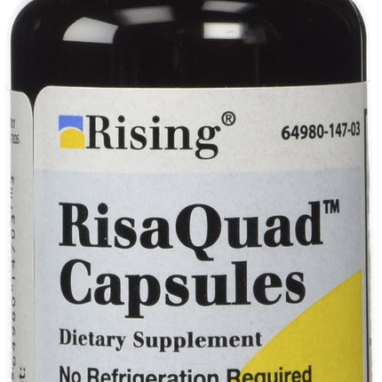 Risaquad Dietary Supplement Capsules, 230 mg, 30 capsules, 3 pack