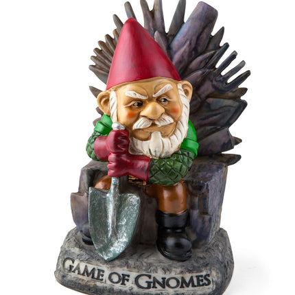 BigMouth Inc Game of Gnomes Garden Statue, Funny Outdoor Lawn & Yard Figurine, TV Show Sculpture Decorations and Gift