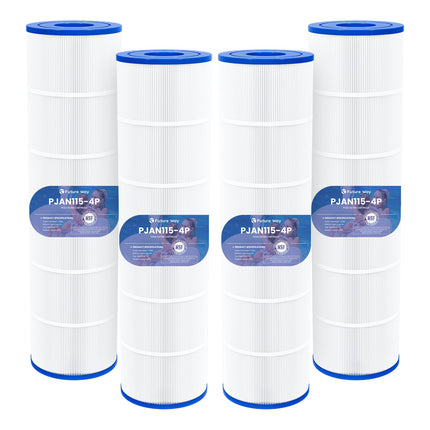 Future Way CV460 Pool Filter Cartridges Replacement for Jandy CV460, CL460, Replace Jandy R0554600, Pleatco PJAN115, Unicel C-7468, 4X115 sq.ft, 4 Pack