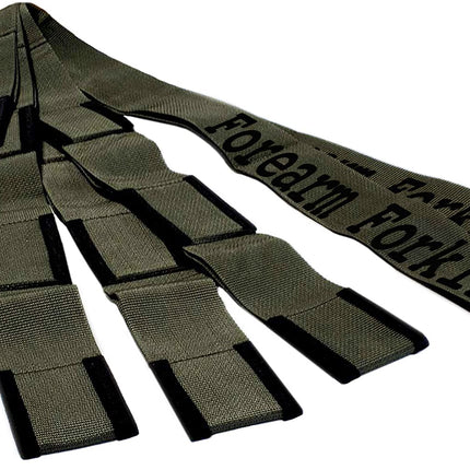 Forearm Forklift 2-Person Lifting and Moving Straps - Lift, Move and Carry Furniture, Appliances, Mattresses or Any Item up to 800 lbs. Safely and Easily Like a Pro, Forest Camo Green Special Edition