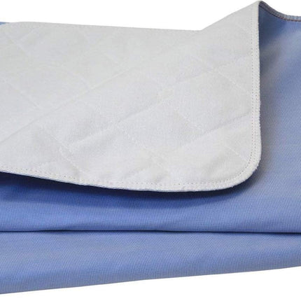 Big Size Washable Bed Pad / XXL Incontinence Underpad - 36 X 72 - Mattress Protector - Blue
