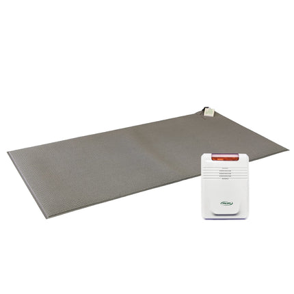 Smart Caregiver Wireless Floor Mat Alarm & Monitor, Bed Exit Monitoring