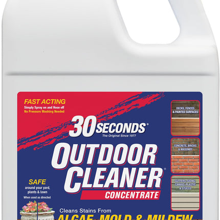 30 Seconds Outdoor Cleaner Concentrate, 1.3 Gallon