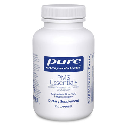 Pure Encapsulations PMS Essentials | Hypoallergenic Supplement Supports Menstrual Comfort, Fatigue, and Helps Lessen Cravings* | 120 Capsules