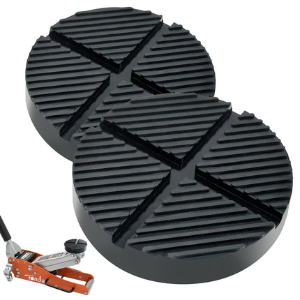 TONDA Floor Jack Pad, Pinch Weld Jack Adapter, Rubber Pad for Cars, 2 Pack